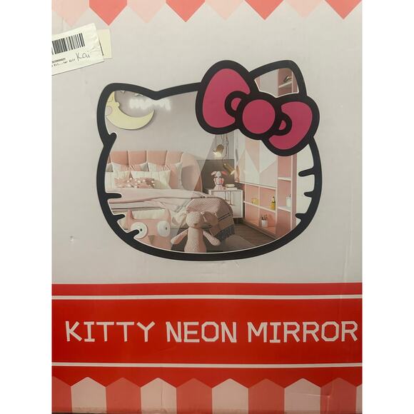 Hello Kitty Neon Mirror - Picture 1 of 3